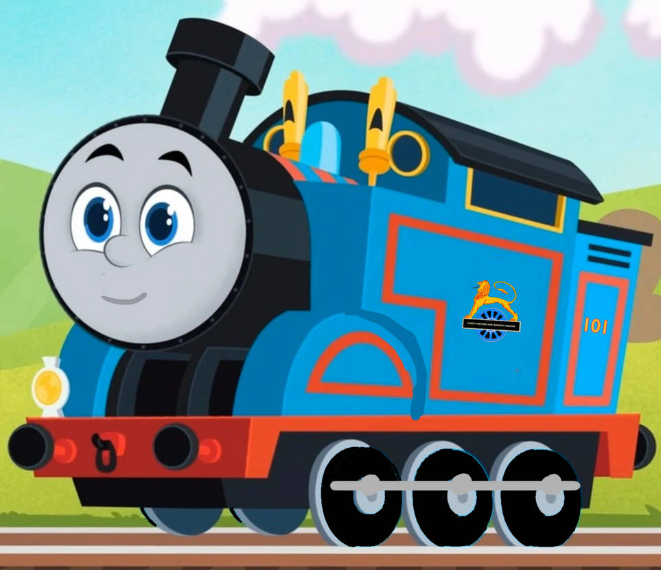 Improved AEG Thomas in my AU Livery by jadynthecrackmaster on DeviantArt