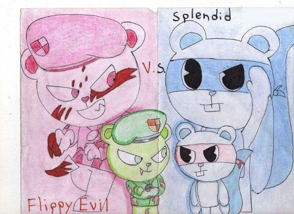 Flippy Vs Splendid (Remake) by alankiuvi123 on DeviantArt
