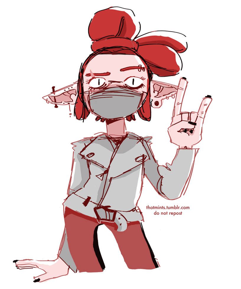 Punk inkling Sketch by MangaSpiritWolf on DeviantArt