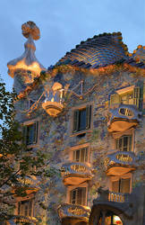 House by Antoni Gaudi Barcelona