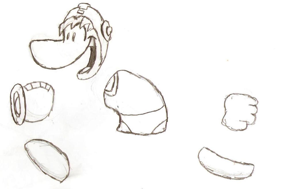 Mega Man Rays Rayman Mega Man by Pineapplegrenader on DeviantArt