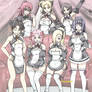 Naruto girls sexy maids