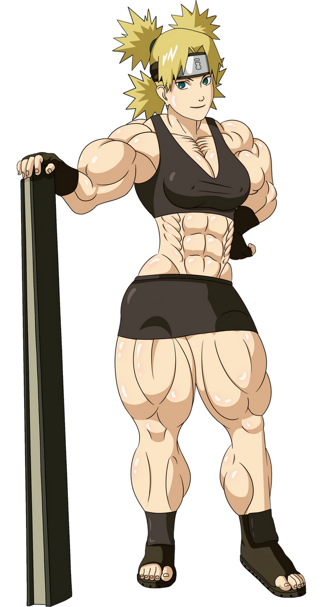 Muscle Temari Temari by daskylime on DeviantArt