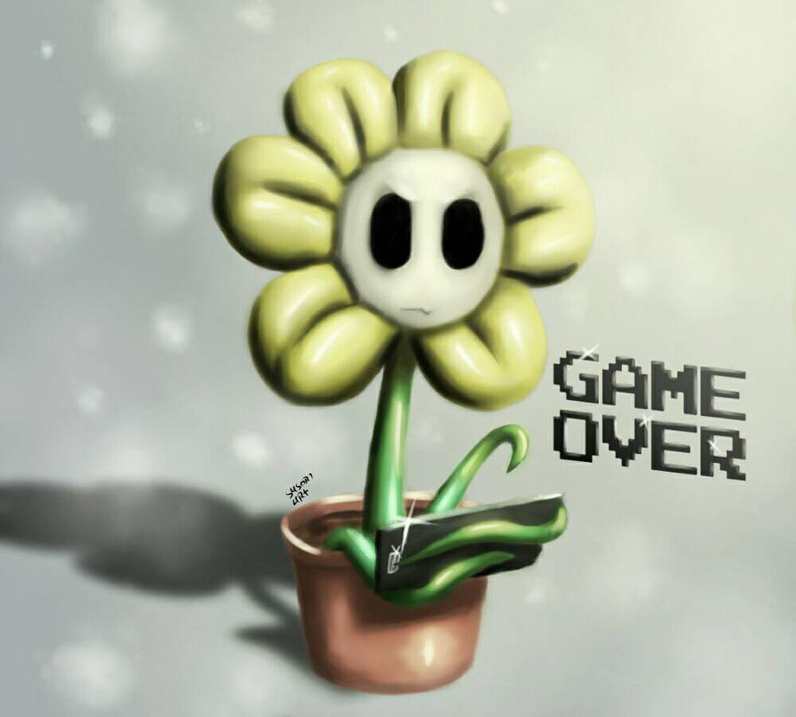 Flowey Injuryed Flowey fanart by S4S0R14RT on DeviantArt