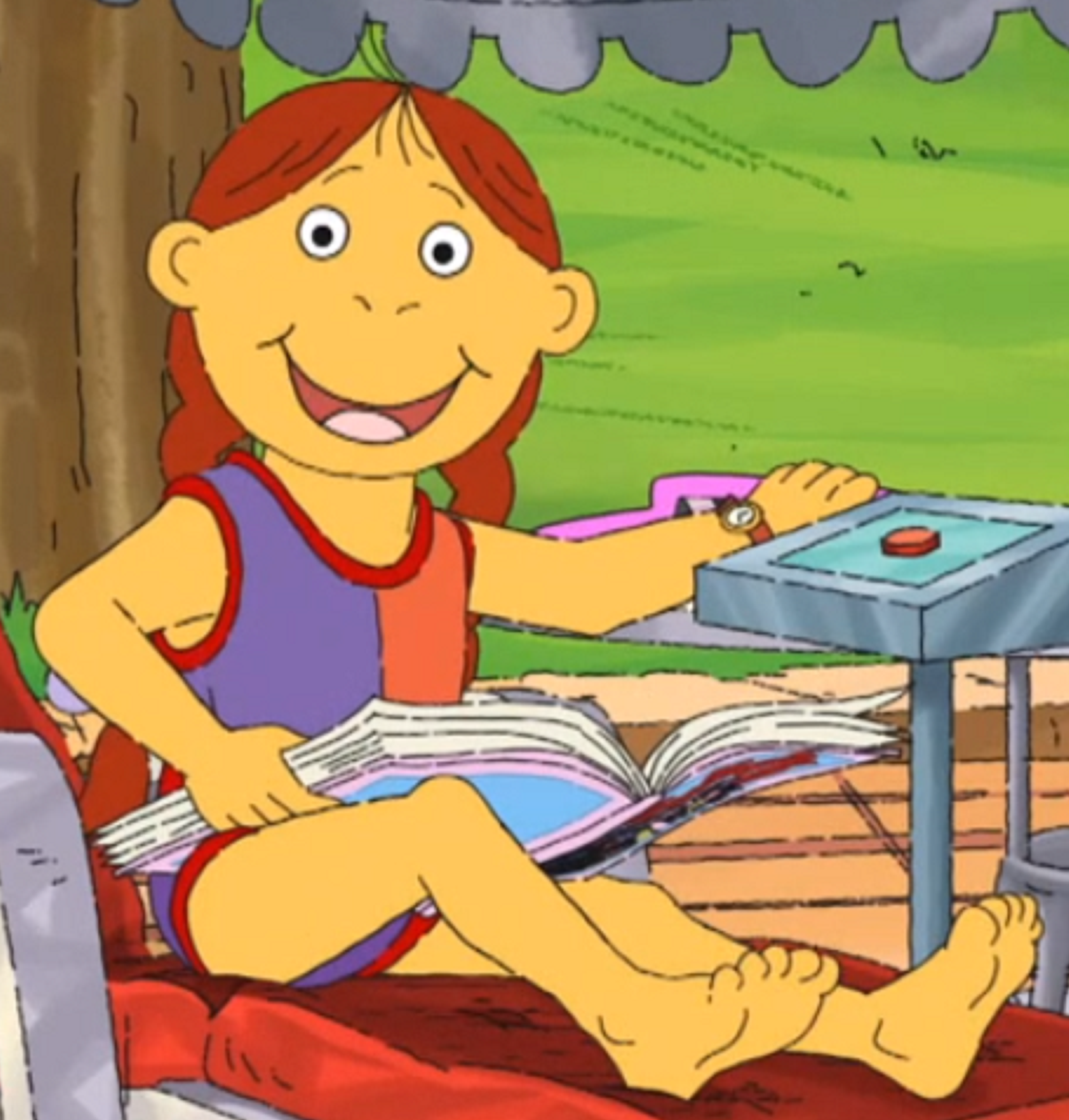 Muffy Deviantart Muffy Crosswire In Swimsuit with her feet by EllaKathleenseiver2 on ...