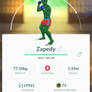 Zapedy in Pokemon Go? Try and catch him