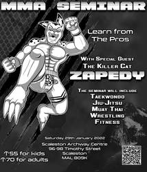 Zapedy MMA Seminar Poster by TEMPHUiBIS