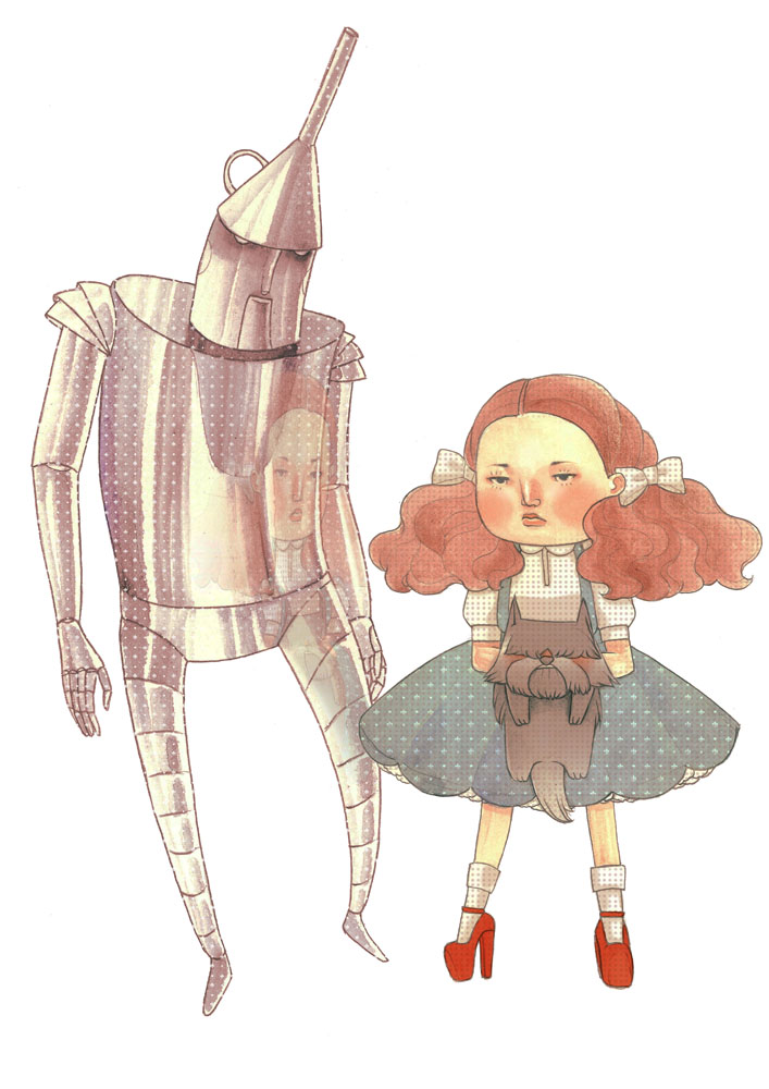 Dorothy and the Tin Man