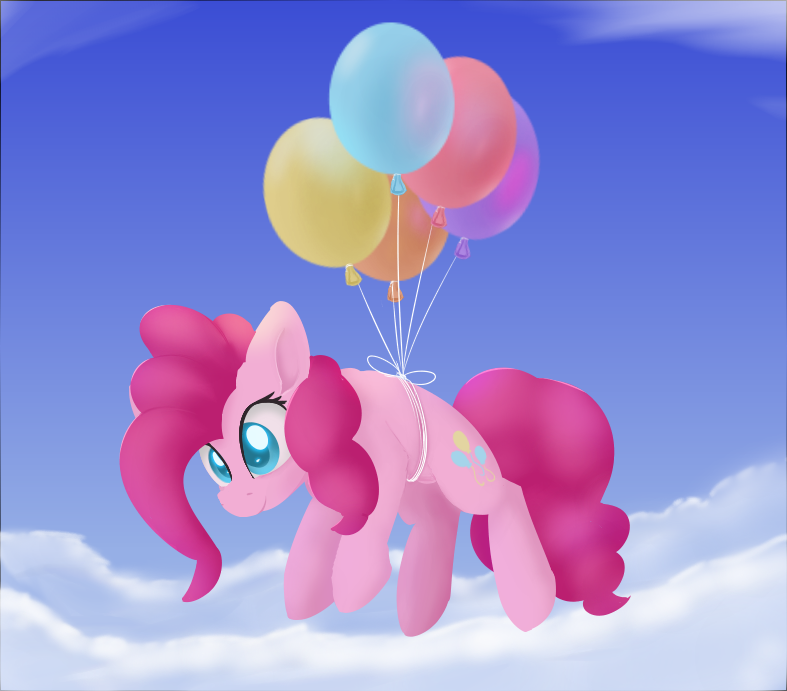 Regular Pony Drawing #2 - Pinkie Pie