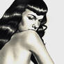 Bettie Page Portrait