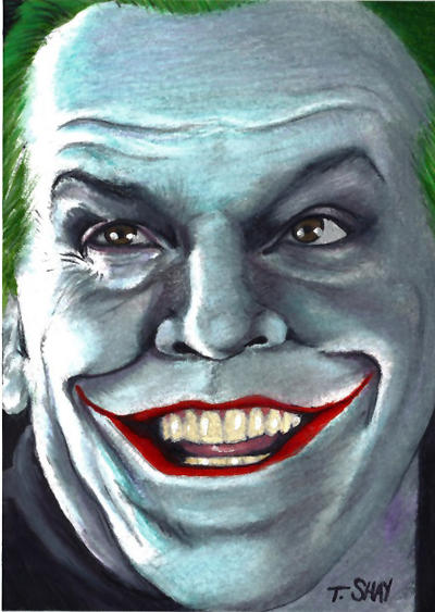 The Joker sketch card