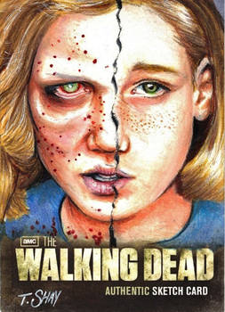 The Walking Dead Season 2 Sophia Artist Proof