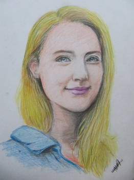 Saoirse Ronan in Colored Pencil :)