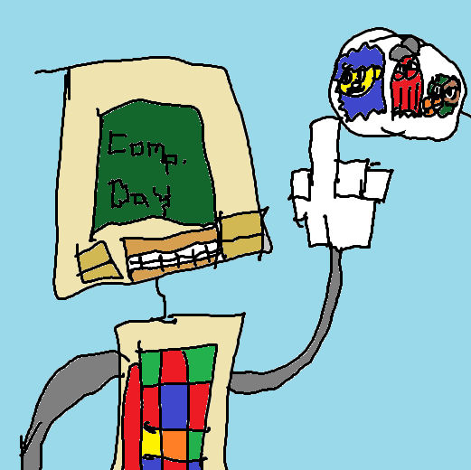 The computery guy by DHMISstuff113 on DeviantArt