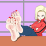 Android 18 Edit - Red Tracksuit Top and Jeans