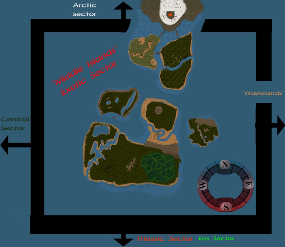 Middle Islands Updated  Map