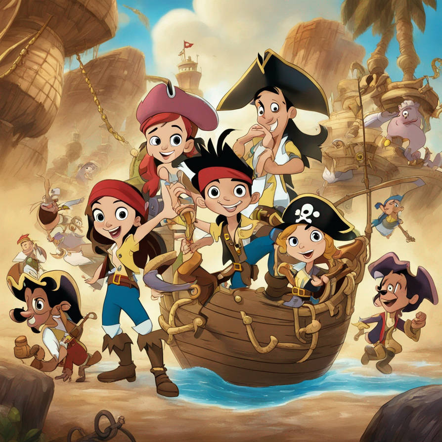 Jake and the never land pirates by JadaMarieLe on DeviantArt