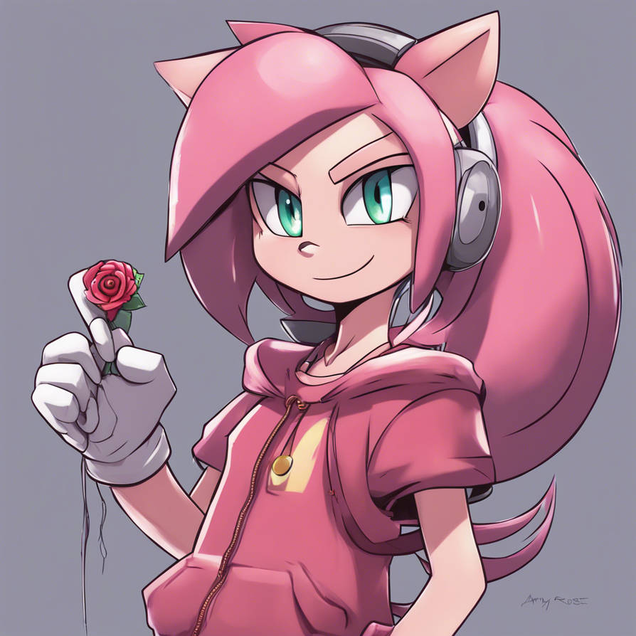 Human Amy rose
