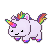 Rainbowy the unicorn
