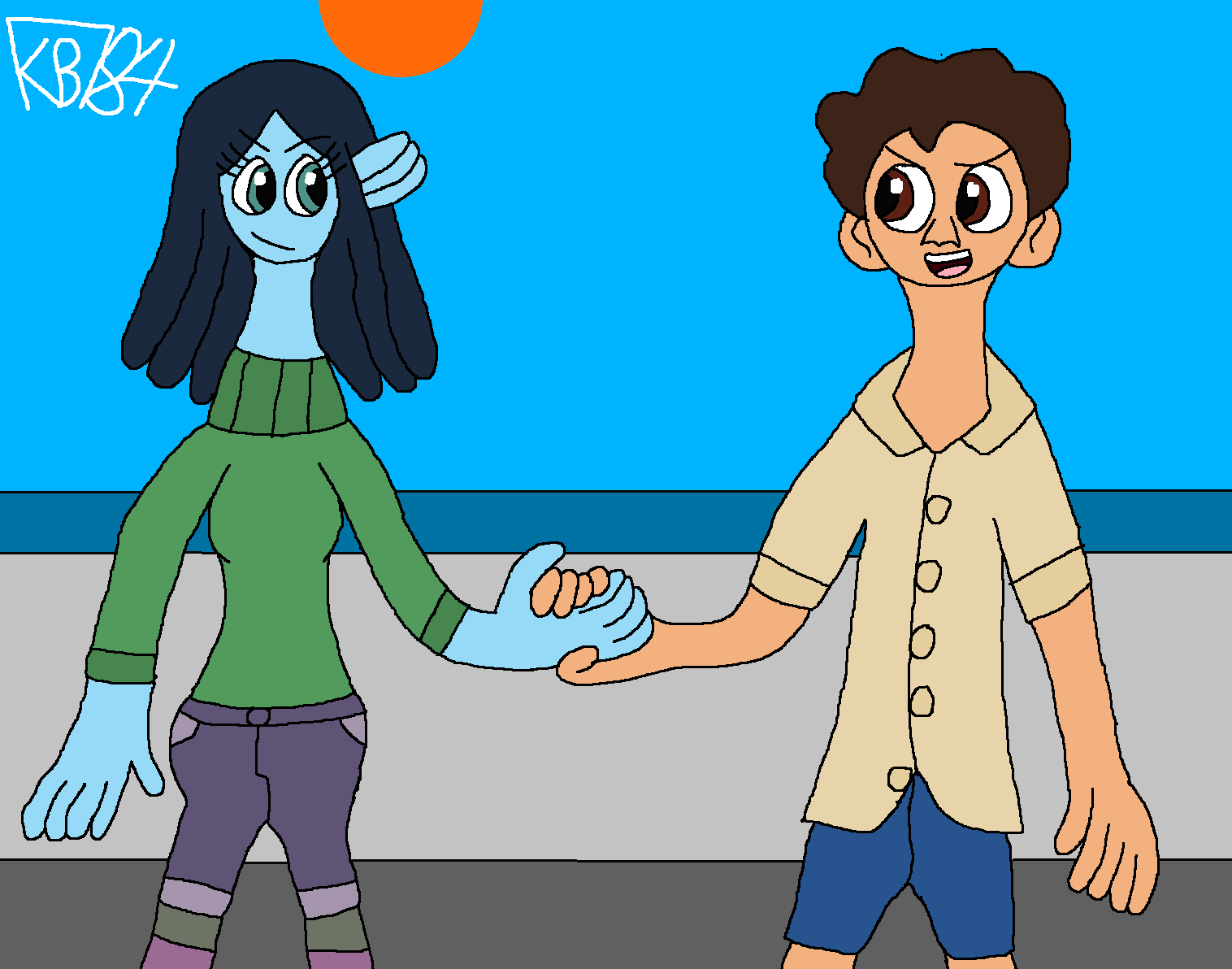 Ruby Gillman and Luca Paguro in Together by Mudkipkan2018 on DeviantArt