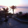 The dead Sea At sunset