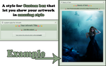 Custom Style For Artwork