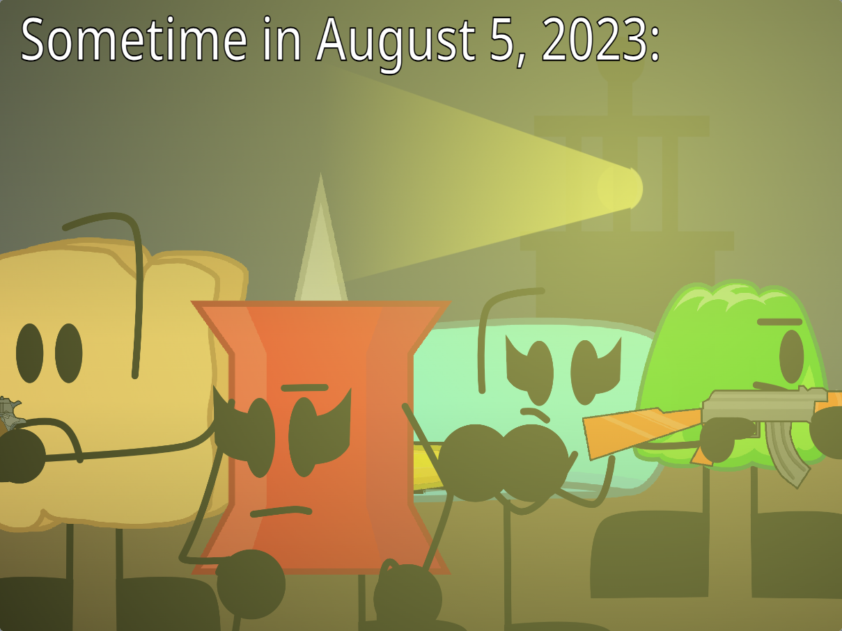 Bfdi Funeral Some BFDI Survivors before Sacrifice... by J1m5m1th97 on DeviantArt