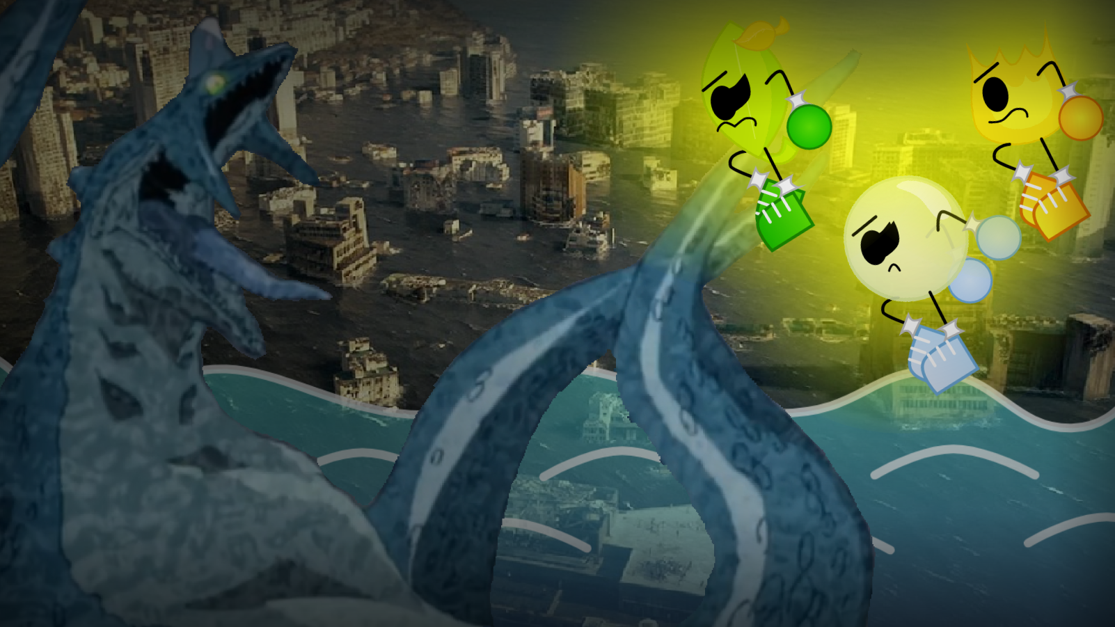 Bfdi Three Distorted The Super BFDI Final 3 vs Perfect Chaos by J1m5m1th1997 on DeviantArt