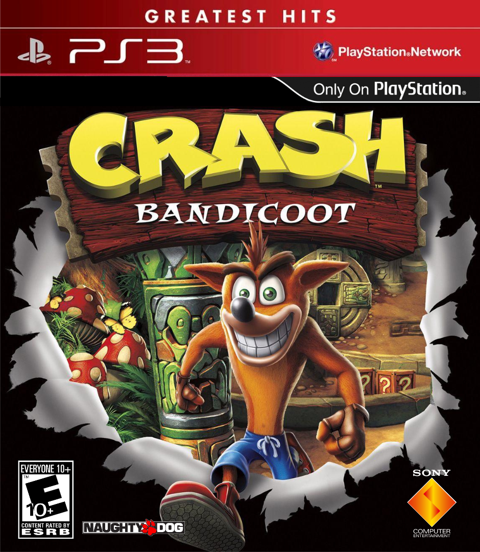 Crash Bandicoot Original Ps3 Atualização Hen/Han Ps3