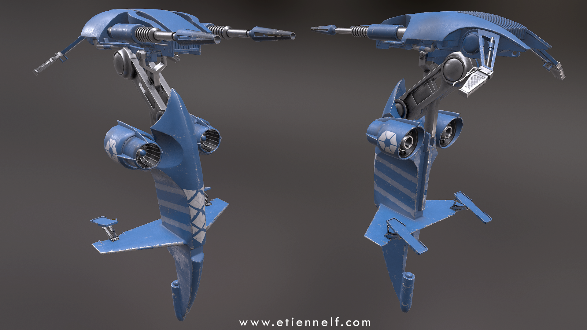 Single Trooper Aerial Platform (STAP) breakdown