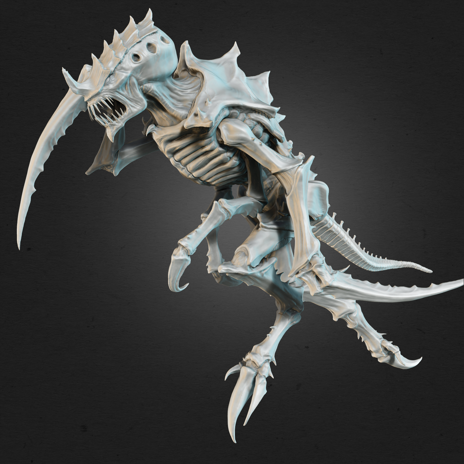 Tyranid Hormagaunt 3D Sculpt By EtienneLF On DeviantArt tyranid-hormagaunt-3d-sculpt-by-etiennelf-on-deviantart