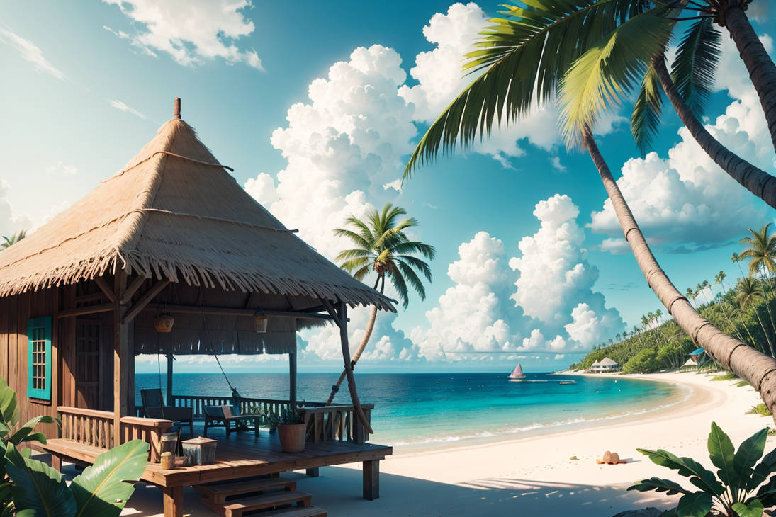 Beach Deviantart Background Beach #3 by LupusF13 on DeviantArt