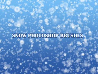 Snow Photoshop Brushes