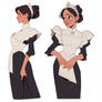 Princess Meghan in maid uniform