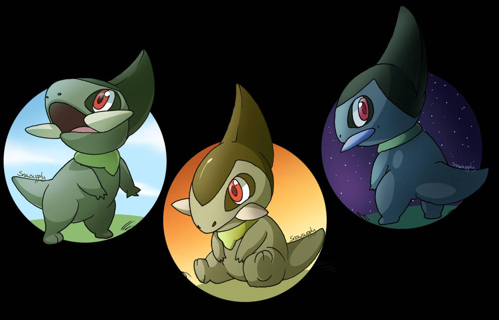 Axew Ditto Axew doodles by Snowsupply on DeviantArt