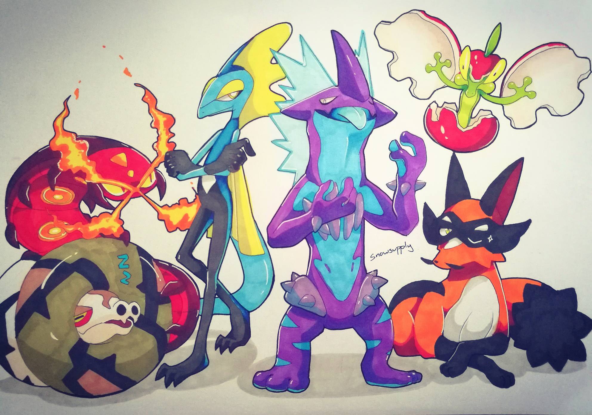 Pokemon Sword Legendary Concept [EXCALUPE] by Eedaeth on DeviantArt