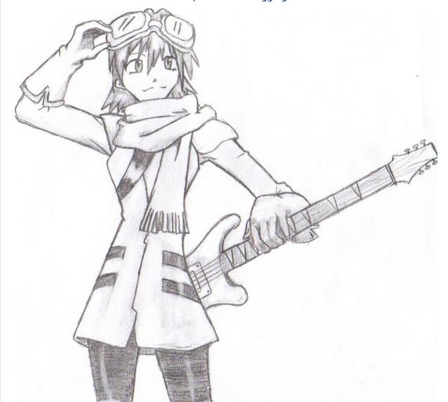 Anime Girl from FLCL