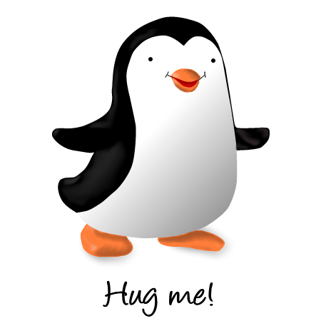 'Hug Me' Penguin