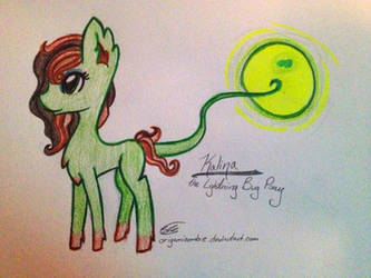 Kalina the Lightning Bug Pony