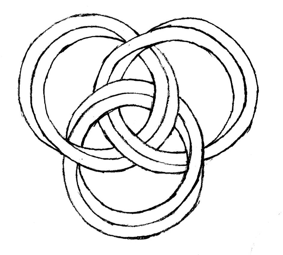 Interlocked Impossible Rings