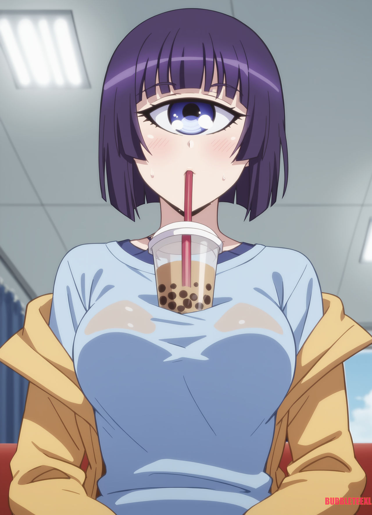 Manako Manako | Daily Life With A Monster Girl by BubbleTeeXL on DeviantArt