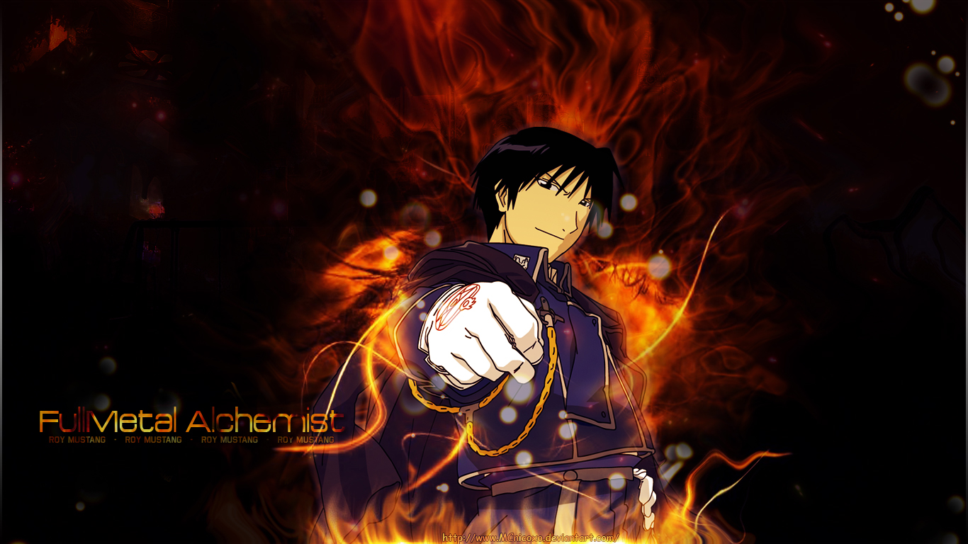Roy Mustang Wallpaper - FMA by MCnicoxo on DeviantArt Roy Mustang Wallpaper - FMA by MCnicoxo on DeviantArt