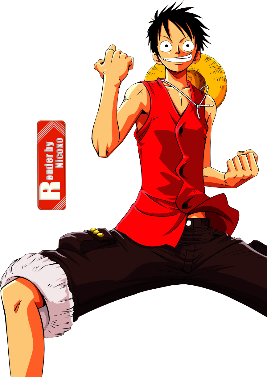 One Piece: Luffy render by Tsukishima1997 on DeviantArt