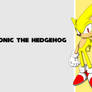Super Sonic the hedgehog wallpaper