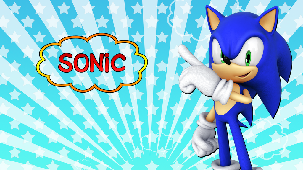 Sonic wallpaper 7 ( version 2 ) by Hinata70756 on DeviantArt Sonic wallpaper 7 ( version 2 ) by Hinata70756 on DeviantArt