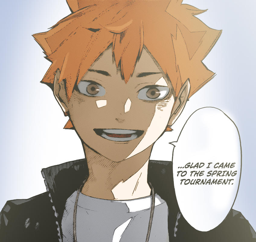 Haikyuu Ch. 245 Hinata by LeanLB on DeviantArt