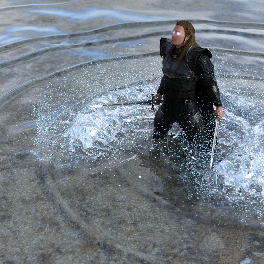 SY Splashing Water Iray at Renderosity