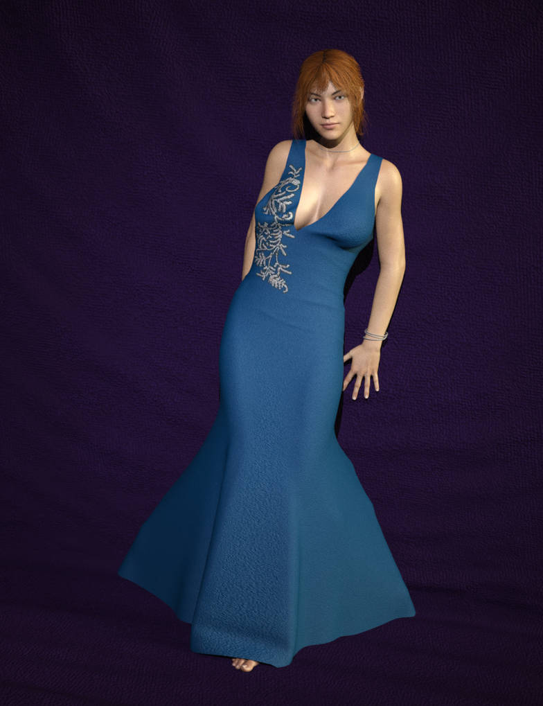 Rovescio Dress V4 On Genesis 8 Female with dForce by SickleYield Rovescio Dress V4 On Genesis 8 Female with dForce by SickleYield