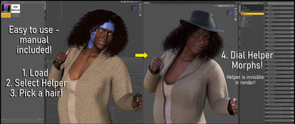 Sneak Prev: SY Hat and Hair Helper G9