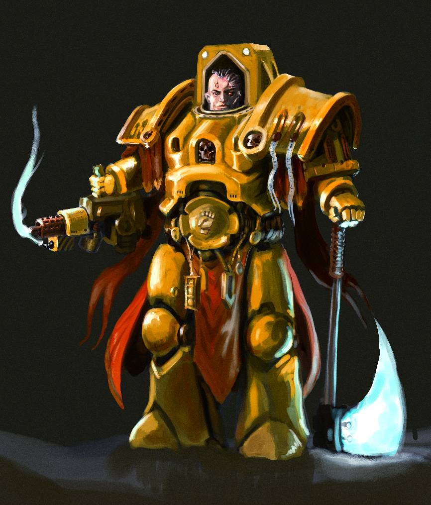 Imperial fists terminator concept. by kathistoboubali32 on DeviantArt